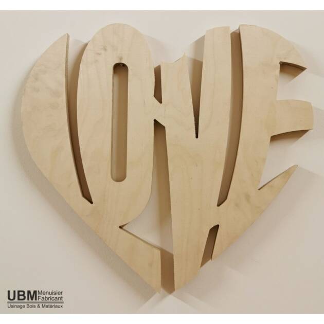 Cœur Love CP - 51cm x 48cm
