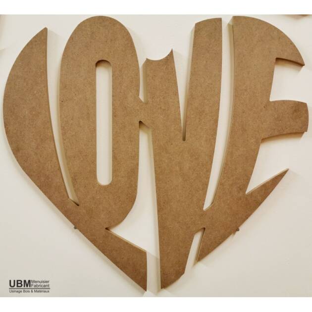 Love MDF - 51cm x 48cm