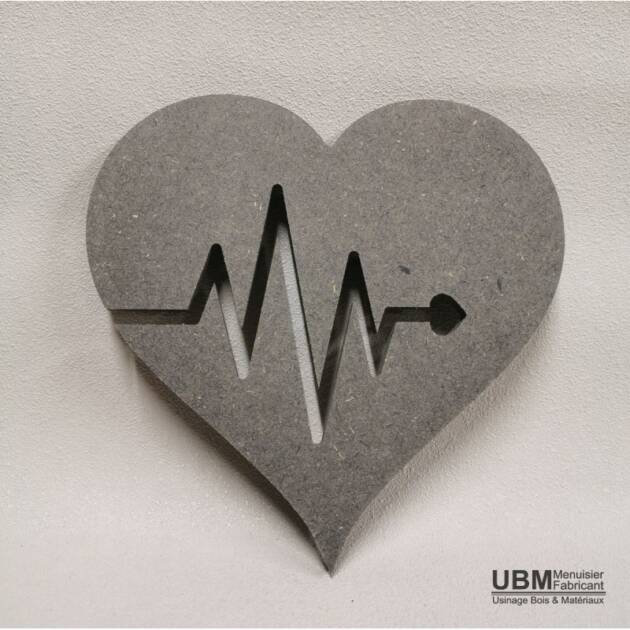Rythme cardiaque - 26cm x 27cm
